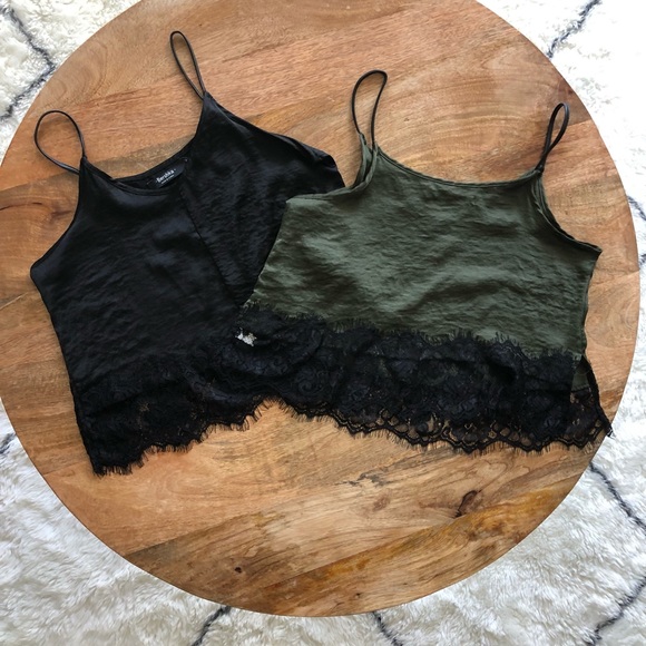 Bershka Camisoles with Lace Detail - Picture 2 of 2